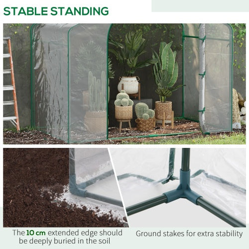 Portable Steel Frame Garden Greenhouse