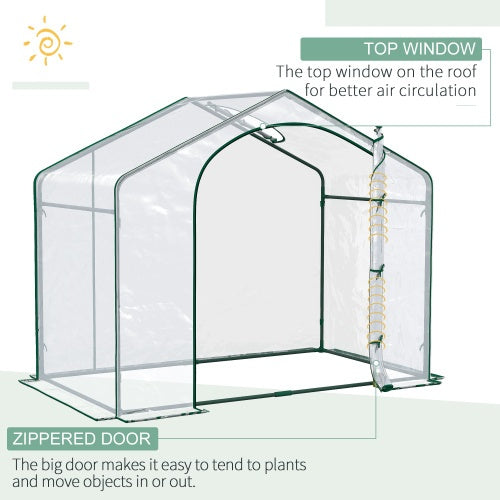 Portable Steel Frame Garden Greenhouse