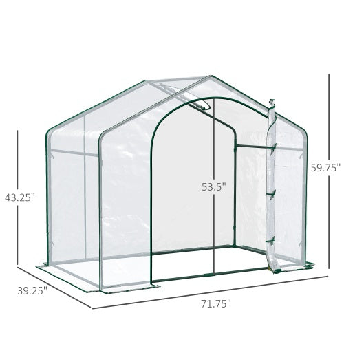 Portable Steel Frame Garden Greenhouse